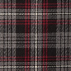 Glamis Light Weight Tartan Fabric - Auld Lang Syne Grey